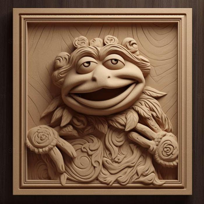 Characters (muppet 3, HERO_3243) 3D models for cnc